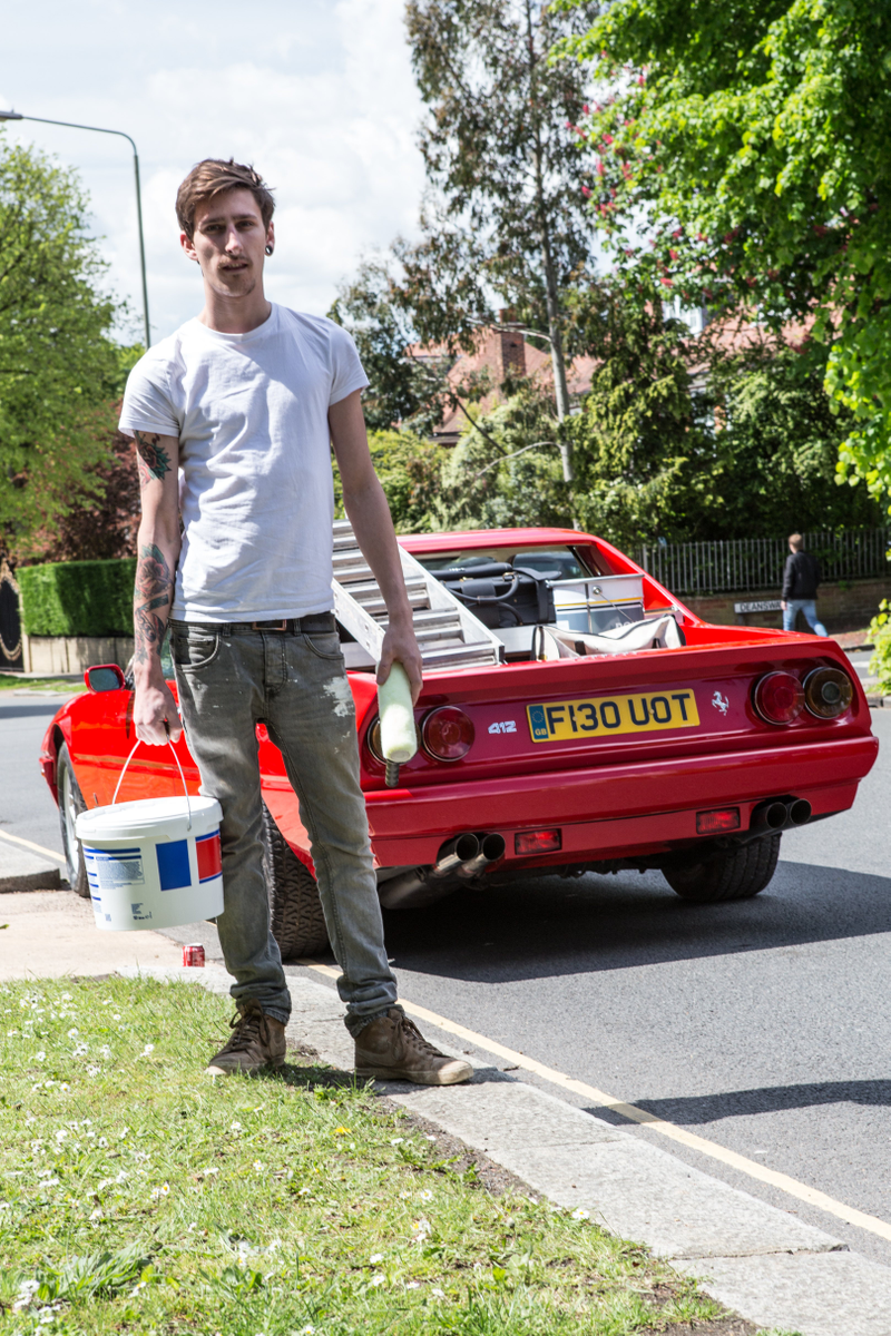 Illustration for article titled The World's Only Ferrari Pickup Is A Sacrilegious, Sexy Work Truck